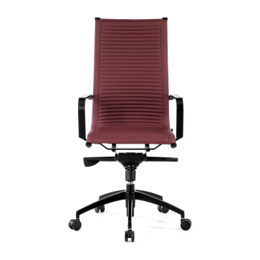 office chair red black frame faux leather synthetic leather fixed armrests 3