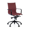 Brenton designer office chair in mesh, low back