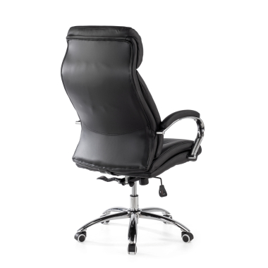 office chair black everest synthetic leather upholstered armrests 9