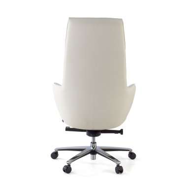 executive chair white mozart natural skin upholstered armrests 7