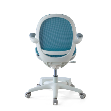 junior chair blue ergokid mesh flip up armrests 6