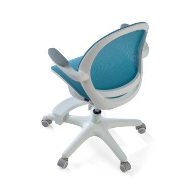 junior chair blue ergokid mesh flip up armrests 9