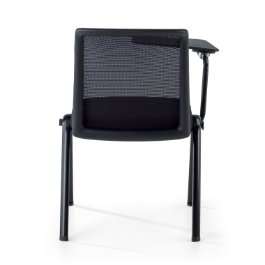 chair with writing tablet black desk easel mesh no armrests 12