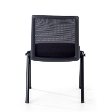 visitor chair black dora mesh no armrests 12
