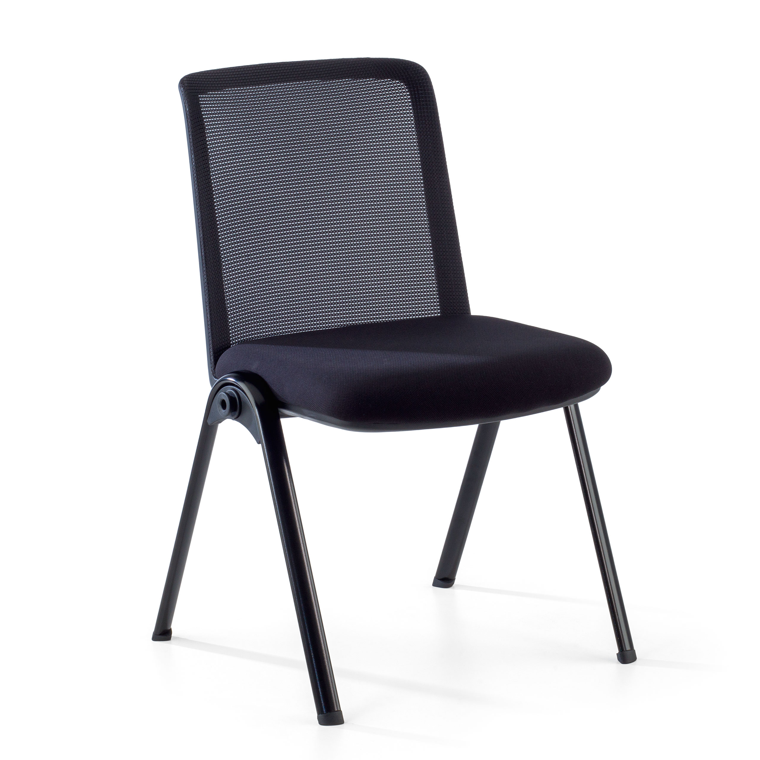 Dora conference chair, mesh back, stackable