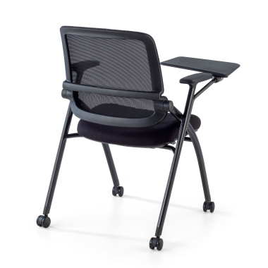 chair with writing tablet black with writing tablet casters mesh movable armrests 11