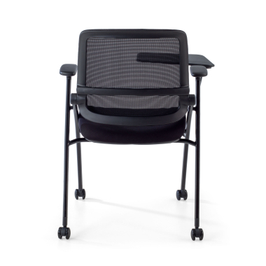 chair with writing tablet black with writing tablet casters mesh movable armrests 12