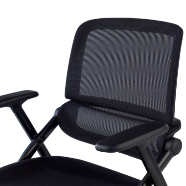 chair with writing tablet black chair with casters mesh movable armrests 12