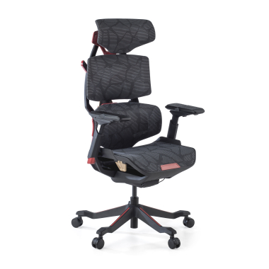 gaming chair red dragonlord mesh 6d adjustable armrests lumbar support headrest 9