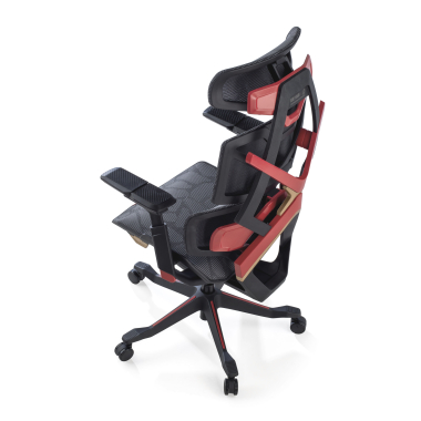 gaming chair red dragonlord mesh 6d adjustable armrests lumbar support headrest 10