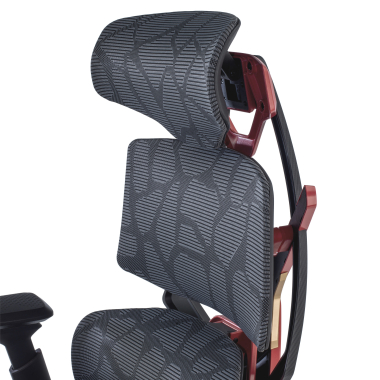 gaming chair red dragonlord mesh 6d adjustable armrests lumbar support headrest 11