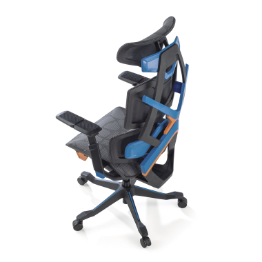 gaming chair lilac dragonlord mesh 6d adjustable armrests lumbar support headrest 9