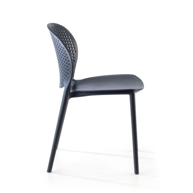 visitor chair anthracite tango plastic no armrests 4