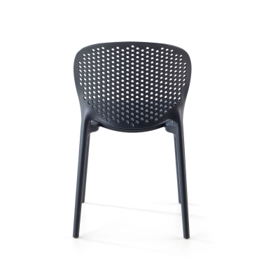 visitor chair anthracite tango plastic no armrests 6