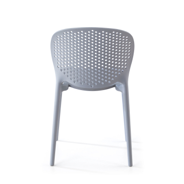visitor chair gray tango plastic no armrests 6