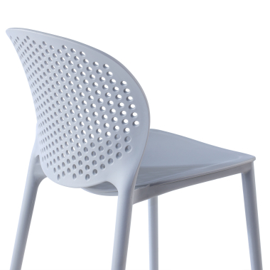visitor chair gray tango plastic no armrests 5