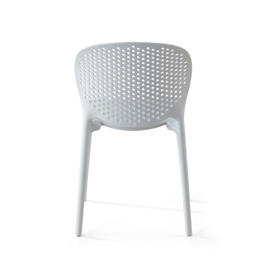 visitor chair white tango plastic no armrests 6