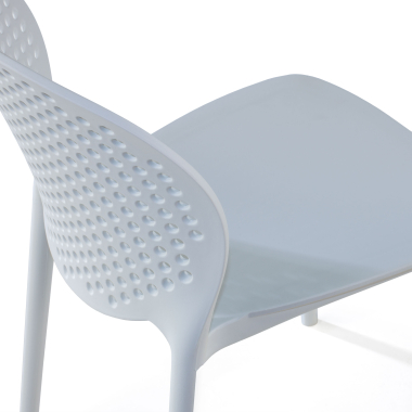 visitor chair white tango plastic no armrests 5