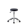 Low work stool with wheels Hana