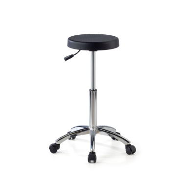 work and laboratory stool black hana plastic no armrests 3