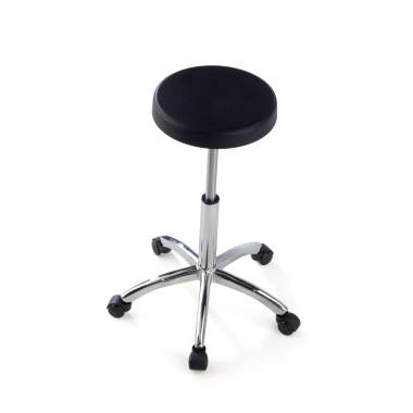 work and laboratory stool black hana plastic no armrests 7