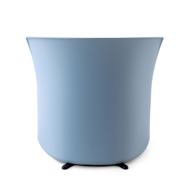 waiting room chair blue duomo fabric fixed armrests 7