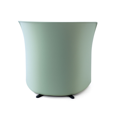 waiting room chair green duomo fabric fixed armrests 7