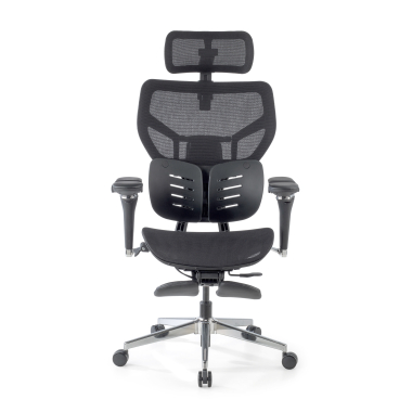 ergonomic chair black erghos x3 mesh 5d adjustable armrests double lumbar support headrest 8