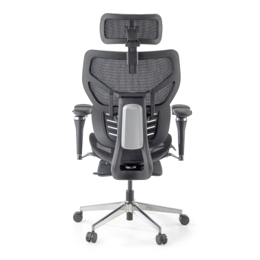 ergonomic chair black erghos x3 mesh 5d adjustable armrests double lumbar support headrest 7