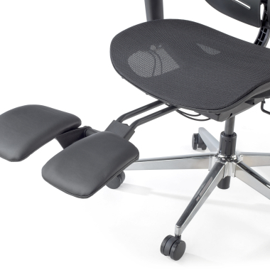 ergonomic chair black erghos x3 mesh 5d adjustable armrests double lumbar support headrest 12