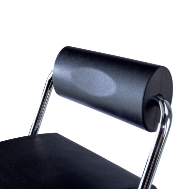 work and laboratory stool black without arms plastic no armrests 4