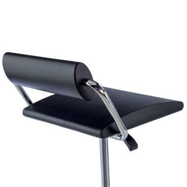 work and laboratory stool black without arms plastic no armrests 6