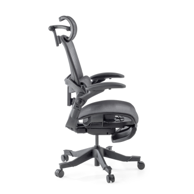 ergonomic chair black erghos x1 mesh 3d adjustable armrests double lumbar support headrest 10