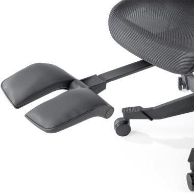 ergonomic chair black erghos x1 mesh 3d adjustable armrests double lumbar support headrest 7