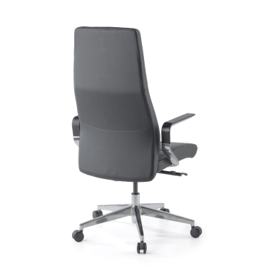 office chair black weimar natural skin upholstered armrests 10