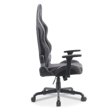 gaming chair gray breeze fabric movable armrests headrest cushion headrest 6