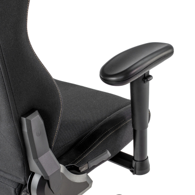 gaming chair black vital fabric movable armrests headrest cushion headrest 6