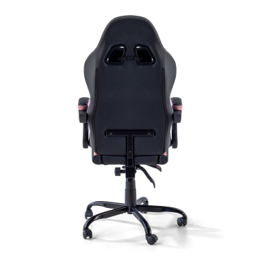gaming chair rose mist synthetic leather flip up armrests headrest cushion headrest 9