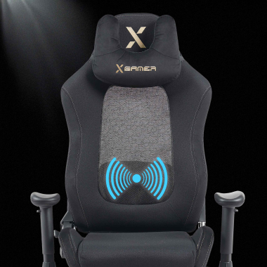 gaming chair black vital fabric movable armrests headrest cushion headrest 8