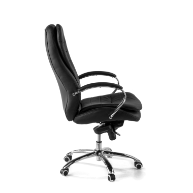 office chair black atenas synthetic leather upholstered armrests 7