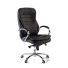Athens office chair, Made of steel and leather