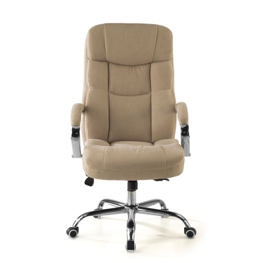 office chair beige harmony fabric upholstered armrests 3