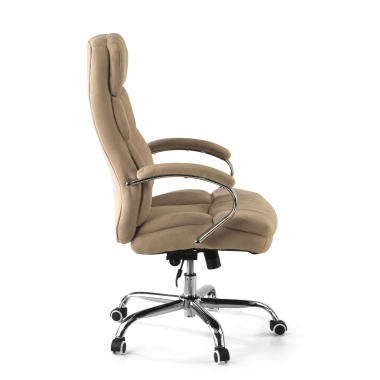 office chair beige harmony fabric upholstered armrests 7