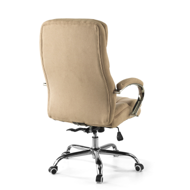 office chair beige harmony fabric upholstered armrests 10