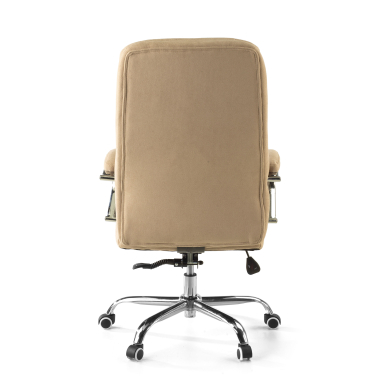 office chair beige harmony fabric upholstered armrests 9