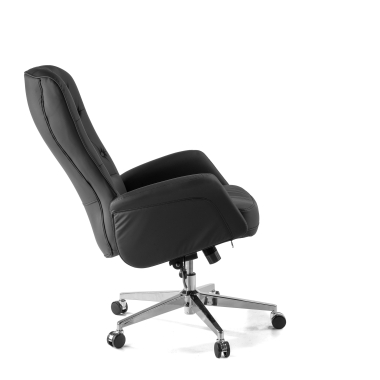 office chair green ankara synthetic leather upholstered armrests 4