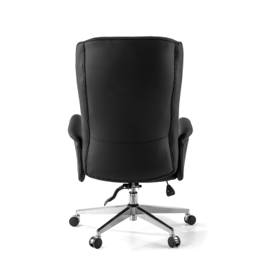 office chair green ankara synthetic leather upholstered armrests 9