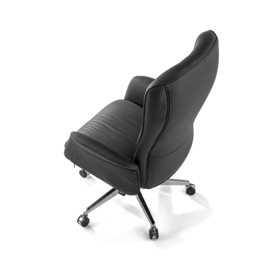 office chair green ankara synthetic leather upholstered armrests 6