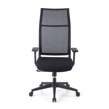 ergonomic chair black stay mesh movable armrests 6