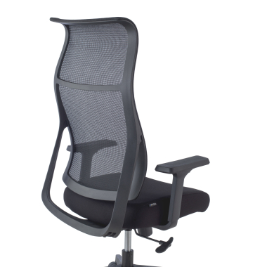 ergonomic chair black stay mesh movable armrests 3